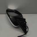 Right Passenger Side Mirror Assembly Fits 2014 2015 2016 2017 2018 2019 2020 Nissan Rogue with Power Glass Heated and Turn Signal Match Black Replace NI1321287(7Pins)