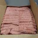 Bedsure GentleSoft Dusty Pink California King Size Blanket for Bed - Cozy Soft Blankets for Women, Cute Small Fleece Throws for Girls, Birthday Gifts for Women, 102x96 Inches