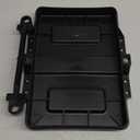 Attwood 9097-5 Heavy-Duty Adjustable Battery Tray, Black  All-Plastic, Rust-Proof, Fits Group 24 Batteries