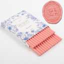Flamingo Pink Wax Seal Sticks, 26pcs Glue Gun Sealing Wax Sticks for Wax Seal Stamp Wedding Invitations Letter Envelope Cards Christmas Package Decoration (Flamingo Pink), Set of 2