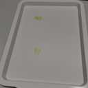 White rectangular tray, fast food restaurant restaurant side dish plate-SA1925
