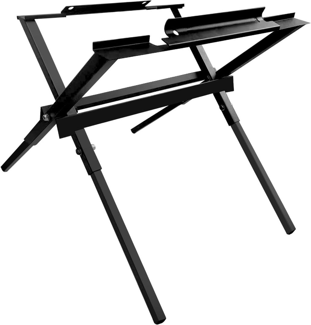 10 Inch Adjustable Folding Workbench for Table Saw Stand Compatible with Miter Saw DW7451 DW7480 DCS7485 DW745 table saws stand , Replace DW7541