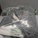 Heated Blanket Electric Blanket,Cozy Faux Rabbit Fur & Soft Flannel Warm Heater Throw Blanket with 5 Fast Heating Levels &10Hours Auto-Off Over-Heat Protection50" x 60" (Grey)