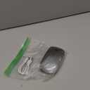 Wireless Mouse for MacBook Air Mac Pro Laptop Computer iPad Pad PC Laser Optical Rechargeable Mini Slim Silent Mouse Widely Used Desktop Hp iMac (Gray)