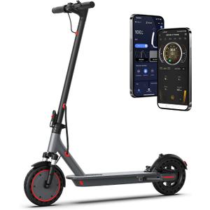VOLPAM 10 Inches 500W Adult Electric Scooter with Dual Suspensions