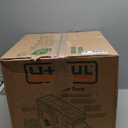 Akro-Mils 24-Drawer Plastic Drawer Storage Cabinet for Garage Organization, Bead Organizer, Building Bricks Storage, Teacher Toolbox, Makeup Organizer, 20" W x 6" D x 16" H, 10124 Red