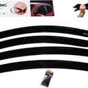 Windows Rain Guards Side Window Deflectors for Chevrolet Cruze 2009-2015 Outside Tape Mount Platinum