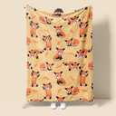 Red Panda Ultra Soft Fuzzy Flannel Throw Blanket, Cute Animal Red Panda Cartoon Cozy Plush Blanket for Couch Home Bed Kids Adult Christmas Birthday Gifts Travel Office, 50x40 inches