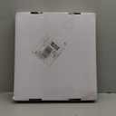 SUNWINGS Backsplash for Kitchen Peel and Stick, Stone Composite Self Adhesive Tiles Long Hexagon Mosaic Wall Tile, 12 Inch x 11.22 Inch 10 Sheets White