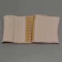 Atbuty Super Short Torso Waist Trainers Cincher Corset Tummy Shaper Slimming Latex Girdle XS