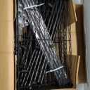 Ulif E1 Heavy Duty Closet Garment Rack, 6 Tiers Adjustable Metal Freestanding Expandable Clothing Storage with 4 Hanger Rods, Easy to Assemble Wardrobe, 71.4" H x (70" - 88.2") L x 14" D, Black