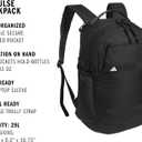 adidas Impulse Backpack for Travel, Sport, Gym and School, 29L, One Size