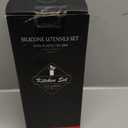 Kitchen Utensils Set-12 Pieces Silicone Cooking Utensils Set (Dishwasher Safe) 392F Heat Resistant Spatula Set,Kitchen Utensil Set for Nonstick Cookware,Best Kitchen Tools with Holder (Blue)