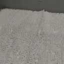 OLANLY Bathroom Rugs 30x20, Extra Soft Absorbent Chenille Bath Rugs, Rubber Backing Quick Dry, Machine Washable Bath Mats for Bathroom Floor, Tub and Shower, Home Decor Accessories, White