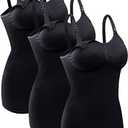 BRLIDO Womens Nursing Tank Tops Built in Bra for Breastfeeding Maternity Camisole Brasieres S