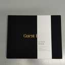 Lamare 2026 Graduation Guest Book  Elegant Guest Book for Party, Graduation, Baby Shower Guest Book & Polaroid Guest Book for Wedding (Black)