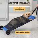 Veehoo Pet Rescue Stretcher for Large Dogs, Pet Transport for Emergency