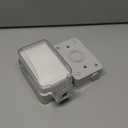 20A GFCI Outdoor Electrical Outlet Box, Hilictokt IP66 Waterproof & Lockable Enclosure, NEMA 5-20 Rated with Double Socket  Ideal for Gardens, Yards, Sports Fields (UL Listed)-Compatible 15A