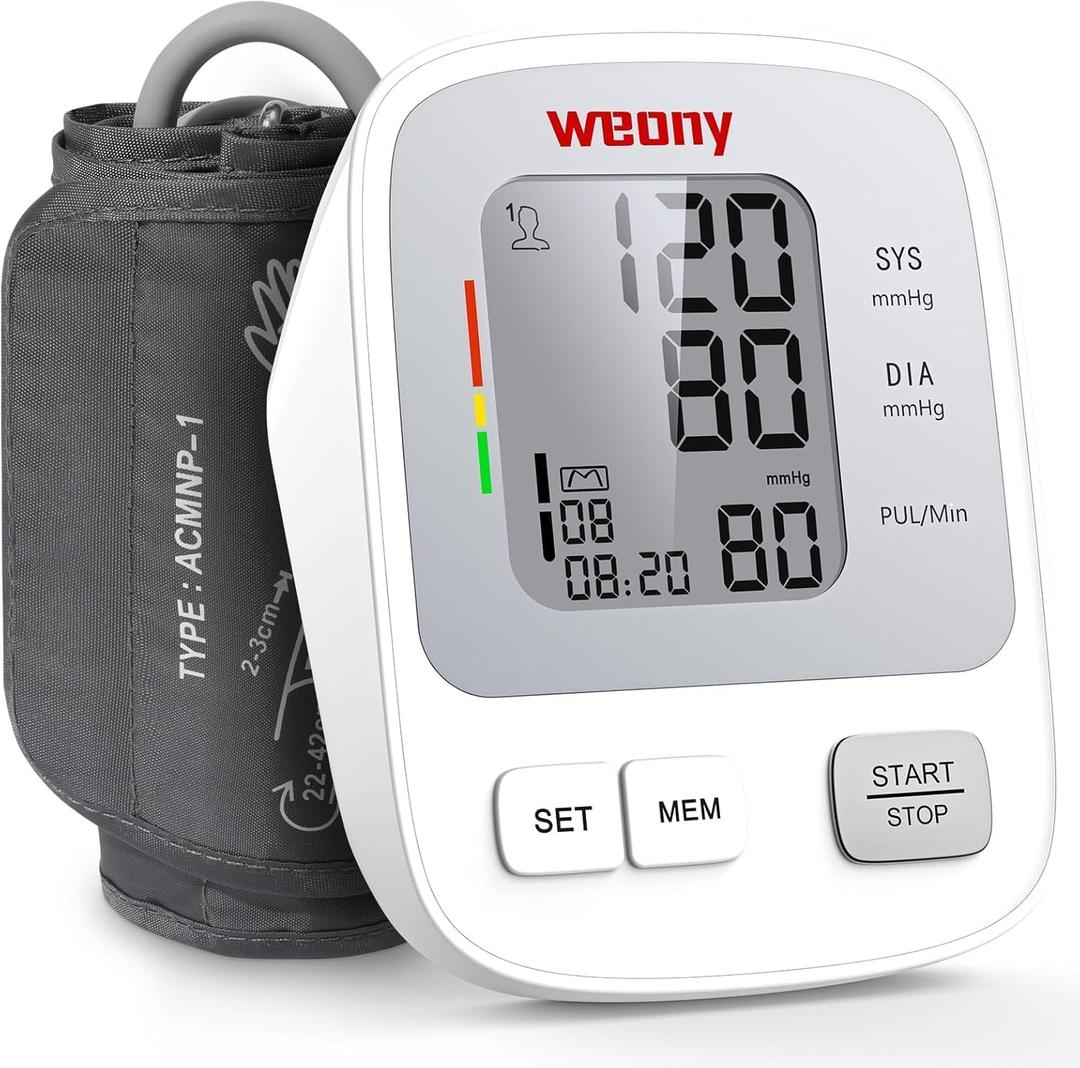 Blood Pressure Monitors for Home Use FSA&HSA Eligible Adjustable Blood Pressure Cuff Arm 9-17in,2 * 99 Memories Digital Arm Blood Pressure Machine,Large BP Cuff Automatic Upper Arm with USB