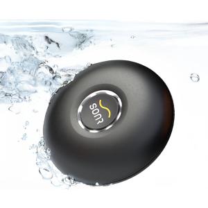 SONR Music Waterproof MP3 Player for Swimming  Bone Conduction Underwater Headphones for Pool, Open Water & Triathlon Training  Wireless, Comfortable & Clear Sound (Dark Grey)