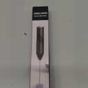 Double Whisk Milk Frother, Handheld Electric Blender stick, Drink Mixer with Food Grade Stainless Steel Stirrer, Battery Operated Foam Maker for Coffee, Cappuccino, Frappe, Matcha, Hot Chocolate Latte (Black)