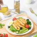 Oil Bottle Glass Olive Oil Dispenser Bottle Glass Cooking Oil Vinegar Measuring Dispenser with Spout for Kitchen and BBQ (Large, Stripes,1 Pack)