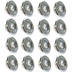 Fire Sprinkler Escutcheon Retrofit Recessed Fire Sprinkler Escutcheon fire Sprinkler Covers for Ceiling Cover Trim Ring Chrome 3/4in 16PCS