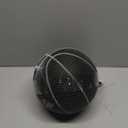 WAYNHUI Official Silent Basketball Size 7 (29.5") New Grooved Airless Foam Soundless Basketball for Quiet Dribbling and Indoor Training NOT CompressedGift for Youth (Black)