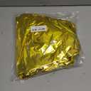 15 Pack 30" Gold Ring Balloons for Cartoon Characters Themed Party Decor, Hedgehog Theme Birthday & Anniversary Backdrop, Shiny Foil Balloons with Ribbons & Fishing Line