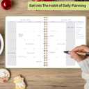 2026-2027 Monthly Planner, Jan 2026-June 2027, A4 (8.5" x 11"), 2 Year Monthly Planner, 24 month Calendar, Simple Calendar Planner Notebook Cardboard Cover, Suitable for Schools & Offices, Green