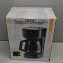 Toastmaster 12-Cup Digital Touchscreen Drip Coffee Maker - Programmable Automatic Coffee Machine - Kitchen Appliance with Keep Warm Setting