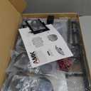 AMK RC Trailer Metal 1/10 1/8 Scale - Builder Kit with Kinetic Winch Strap & Hitch Coupler for Crawler Truck, TRX4 TRX6, Axial SCX10 III, Gen8, RGT (with Manual)