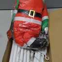 338 LED Christmas Lights Indoor Outdoor Decorations, 10FT Christmas Decorative Ladder Lights with Santa Claus 8 Modes Waterproof Xmas Tree Light for Garden Window Home Wall Decor, Multicolor