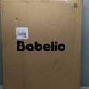 BABELIO Safety Gate Door Fits for Stairs, Narrow and Wide Doorways with Auto Close, Easy Install, No Drilling, Pressure Mounted for Baby, Child, Pets, Dog/Puppy, 26''-40'', White