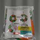 Winlyn 12 Sets St. Patrick's Day Shamrock Wreath Sign Decorations Foam St. Patrick's Day Craft Kits Lucky Shamrock Four-Leaf Clover Rainbow Foam Stickers for Kids Party Favors Classroom Activities