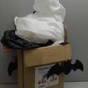 GVDV 10FT Halloween Inflatables Clearance, Lighted Blow Up Archway with Ghosts, Pumpkins & LED Lights, Spooky Yard Lawn Porch Display for Halloween Party & Haunted House Entrance