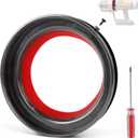 Dust Bin Fixed Sealing Ring Compatible with Dyson V12 SV18 SV20 Detect Slim/Digital Slim Vacuum Cleaner Canister Replacement Parts, Compatible with Dyson Bin Part No. 965272-01