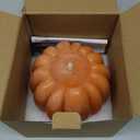 Homemory Thanksgiving Table Decorations, LED Flameless Pumpkin Candles Battery Operated, Centerpieces Thanksgiving Decorations for Home, Table, Indoor Party Decor, Gifts (White)