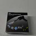 New Cordless Mini Computer Vacuum, Portable Vacuum Cleaner Keyboard Cleaner Kit - Cleaning Dust, Hairs, Crumbs, Scraps, Ash for Laptop, Keyboard, Computer,Car, Pet House, Sewing Machine (Black-brushed Motor)