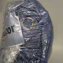 DWCN Blackout Curtains 84 Inches Long, Room Drakening Drapes for Bedroom, Solid Grommet Living Room Extra Wide Curtain, Dusty Blue, W60 x L84 Inch, Set of 2