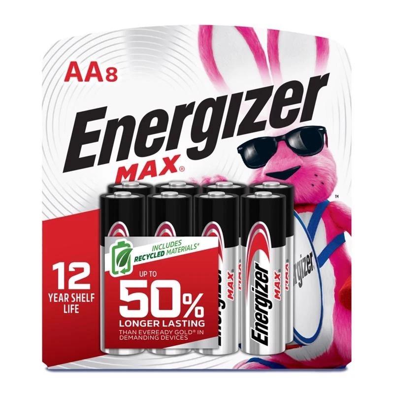 Energizer Premium Max Batteries Aa8 6 of Pack