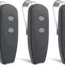 Garage Door Opener Remote for Marantec 315 MHz M3-2312 M3-2314 M3-3313, 2 Keys Garage Door Remote Controller with Sun Visor Clips, 3 Pack