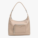 Hobo Purse, PU Leather Shoulder Bag, Tote Handbag for Work and Travel