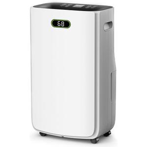 80 Pint Dehumidifier for Basement with Drain Hose