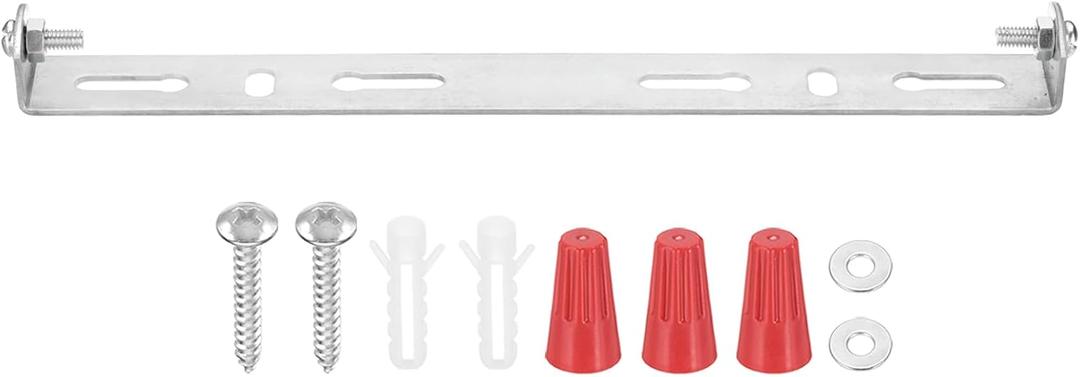 PATIKIL 180mm (7.1") Universal Light Fixture Mounting Bracket Kit, Light Crossbar Ceiling Light Plate with Screw for Wall Lights Ceiling Lighting Pendant Chandelier
