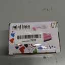 Mini Heat Press Small Iron Portable Heat Press Machine Mini Craft Iron with Charging Base Accessories for DIY T-Shirts, Shoes, Bag and Hats Heat Transfer Vinyl Projects (Light Purple)