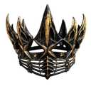 2 x KIPETTO Halloween Crow Crown Gothic Crown Headpiece Evil Queen Crowns Witch Costume Hair Accessories for Halloween Party Theme Costumes,Gold