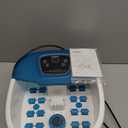 FIAHNG Foot Spa Massager with Heat, Bubbles, Vibration & Pedicure Foot Spa Massager for Feet Stress Relief