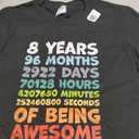 8 Year Old Bday Decorations Son Boy 8yr 8th Birthday Premium Tri-Blend T-Shirt, Size Small Youth