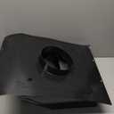 Broan-NuTone 634M Steel Roof Cap for 6" Round Duct, for Range Hoods, LoSone Fans, and Bath Ventilation Fans, Black